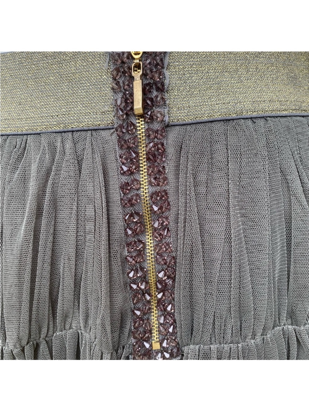 New Twelve& Twelve tiered tulle CEEAM colored skirt.. - Picture 2 of 2